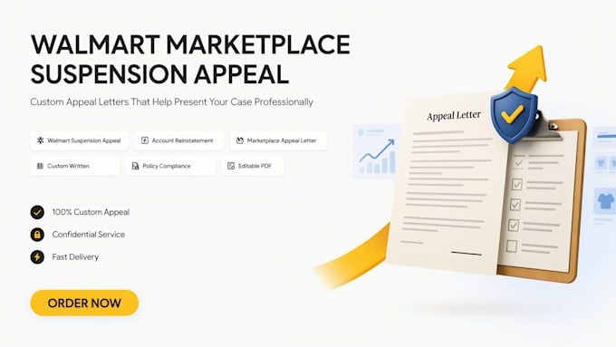 write walmart marketplace suspension appeal