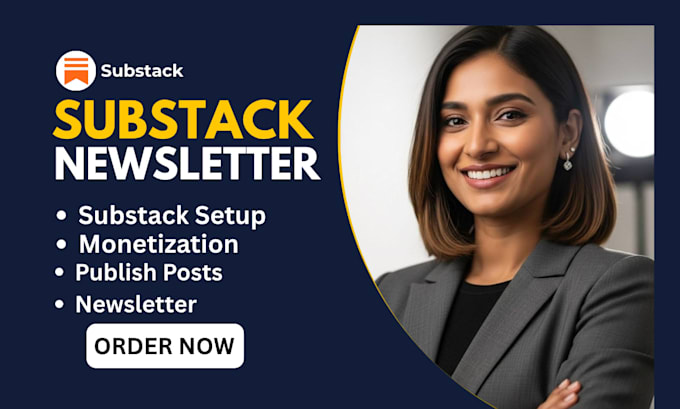 setup substack account newsletter design post publish monetization paid substack