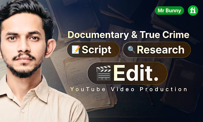 write youtube scripts for documentary videos
