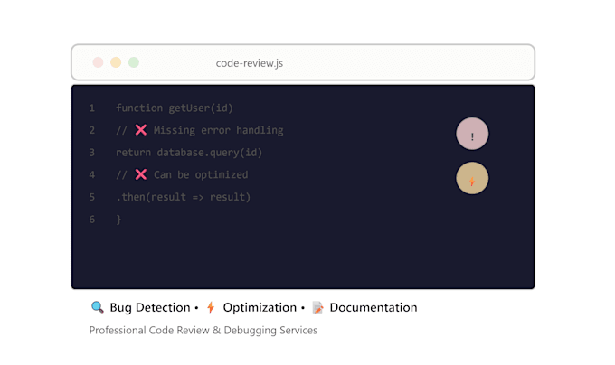 debug your code, provide professional code review and optimization