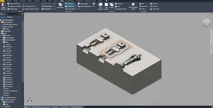 create professional 3d cad models in autodesk inventor