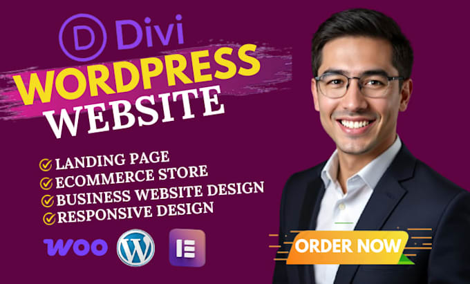 design divi wordpress website using divi theme divi 5 builder divi expert