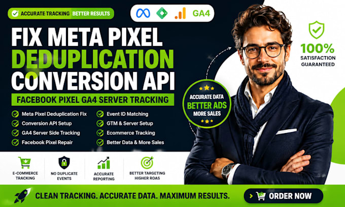 fix meta pixel deduplication conversion api facebook pixel ga4 server tracking
