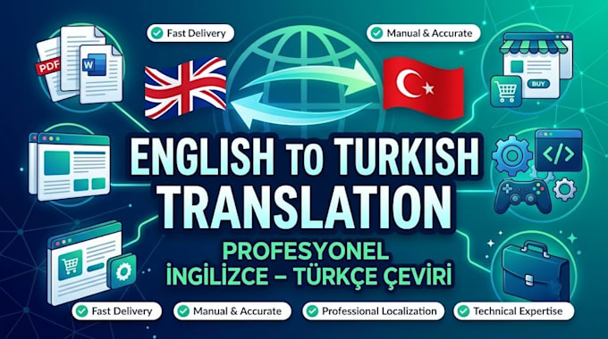 flawlessly translate english to native turkish