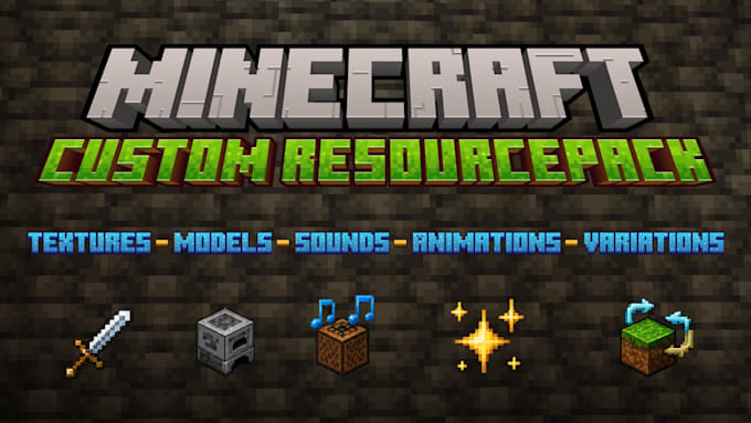 create and customize a minecraft resource pack