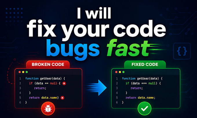 fix python, java, javascript, or c bugs