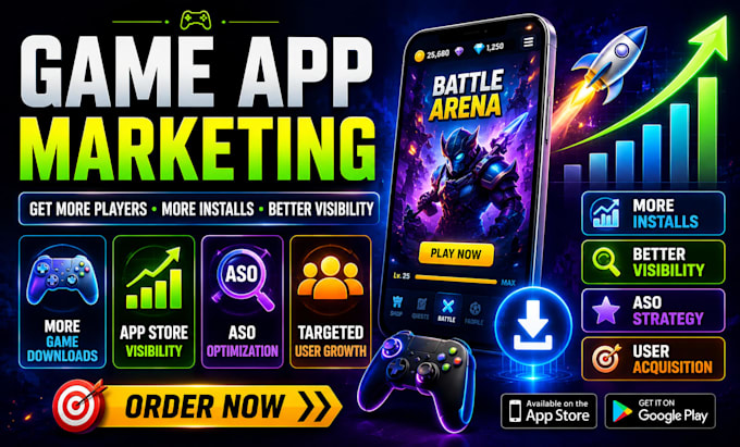 optimize your game app for more installs, visibility and app growth