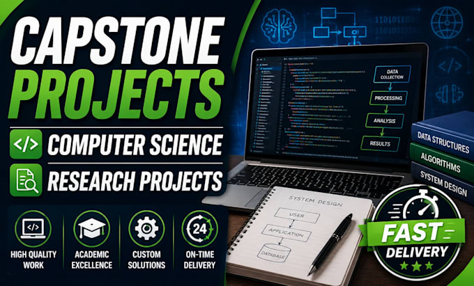 do capstone projects, computer science, research projects