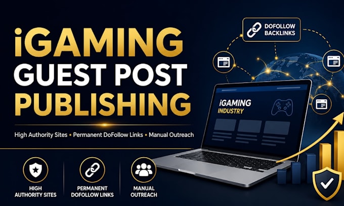 build guest post backlinks for gaming brands