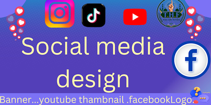 social media post and banner