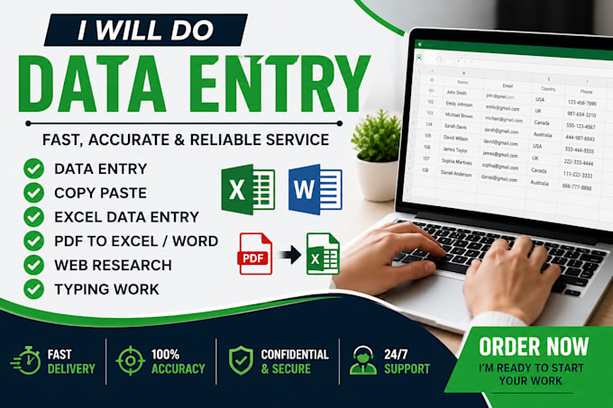 do data entry copy paste