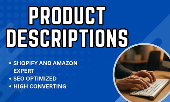 write shopify product descriptions for dropshipping