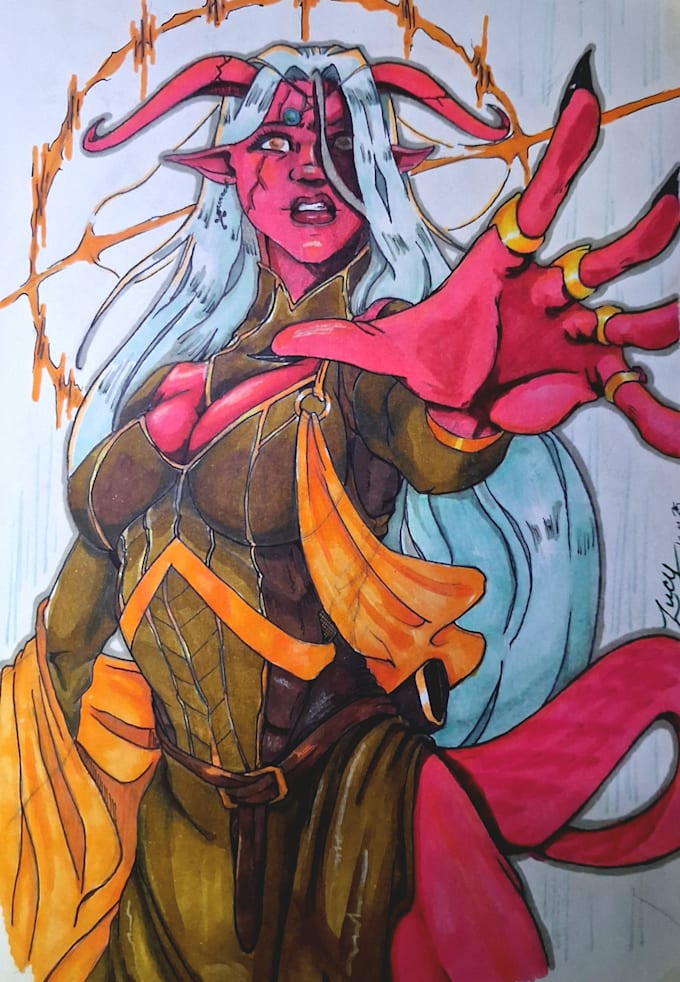 do character design for tabletop role playing games