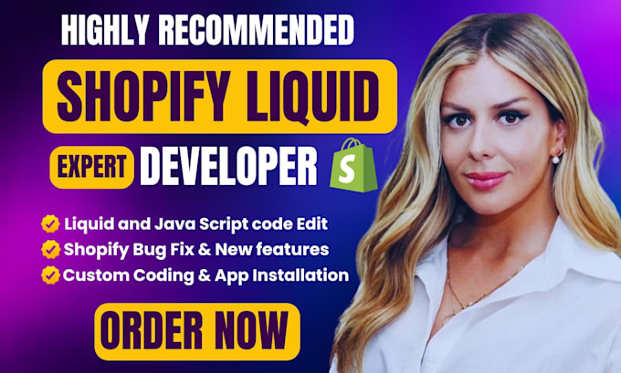 do shopify bug fixing and shopify custom coding