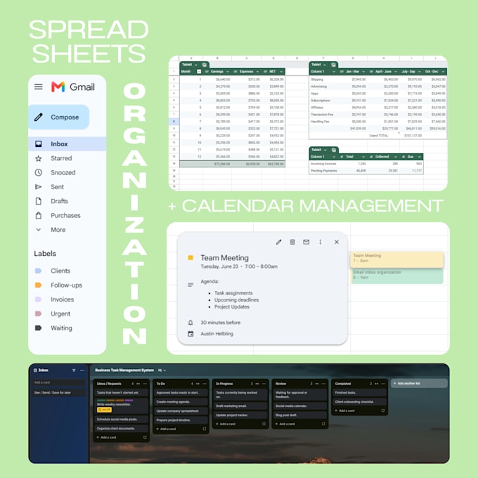 be your content assistant for uploads, writing and organization