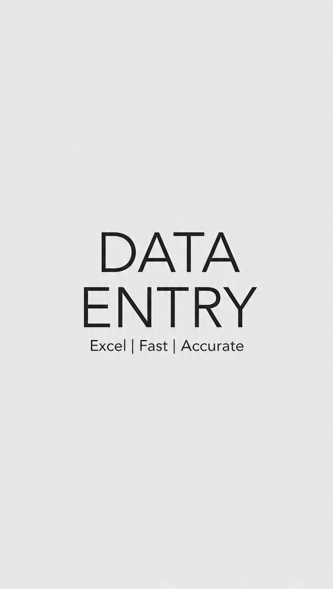 do data entry fast and copy paste work accurately