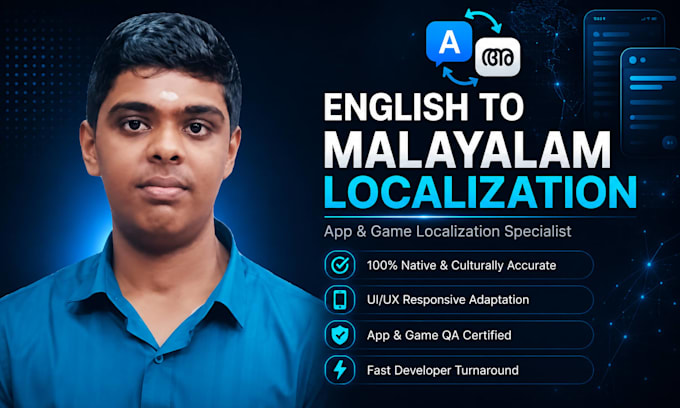 professionally localize your apps and games to malayalam