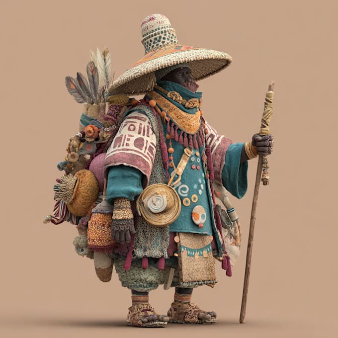 design a concept art character or object