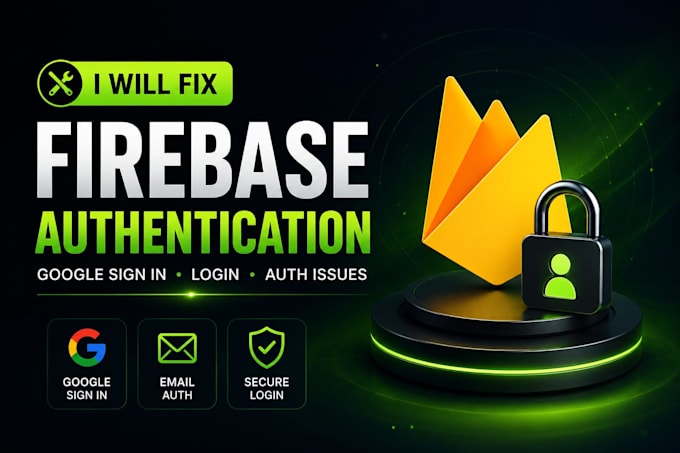 fix firebase authentication, google sign in and auth issues