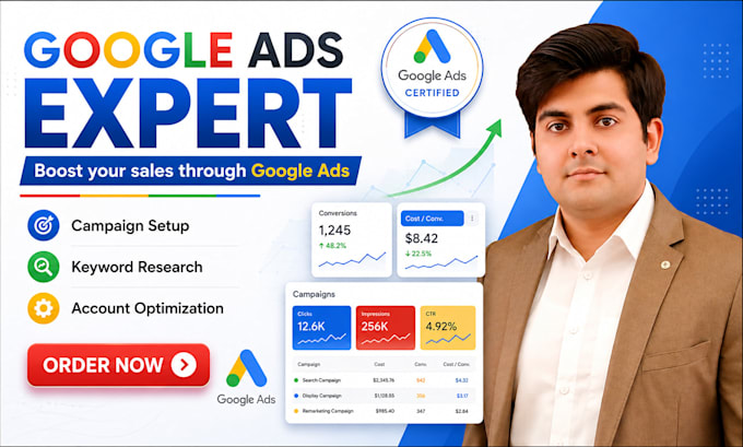 setup and optimize google ads PPC campaigns
