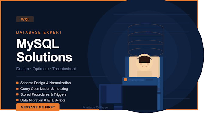 design, optimize, and fix your mysql database and queries