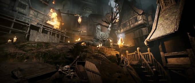 unreal engine 5 game environment level design lumen lighting open world game map