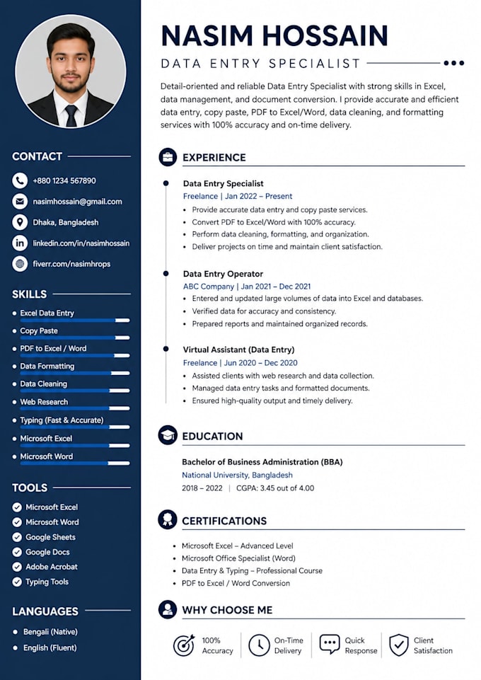 write ats resume and cover letter