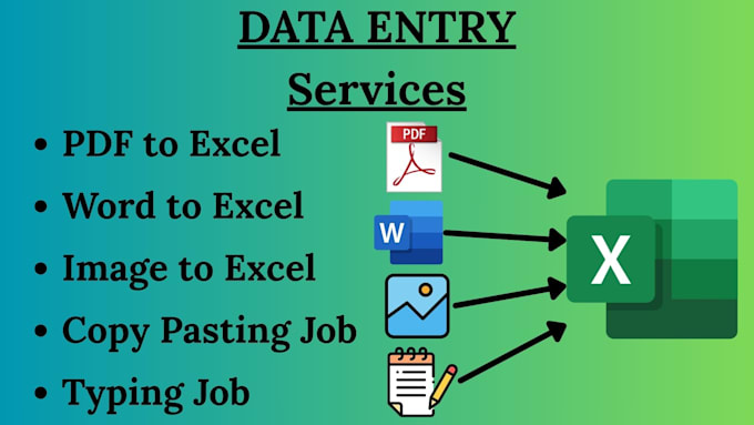 convert PDF, word, and images into excel spreadsheets with clean formatting