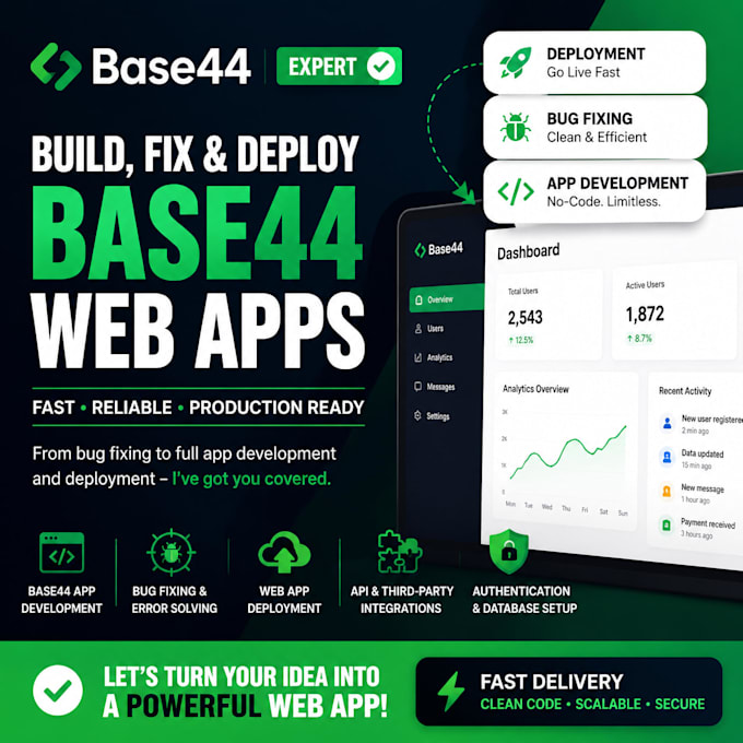 base44 expert  base44 app development bug fixing web app deployment