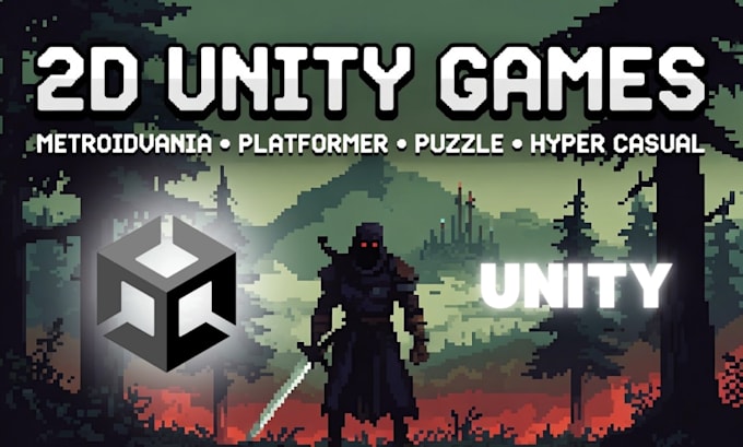 develop 2d platformers , hyper casual games with unity