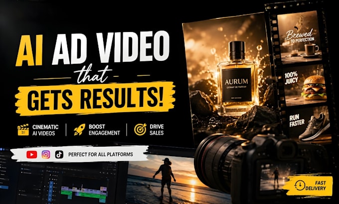 create cinematic ai commercial ads for your brand