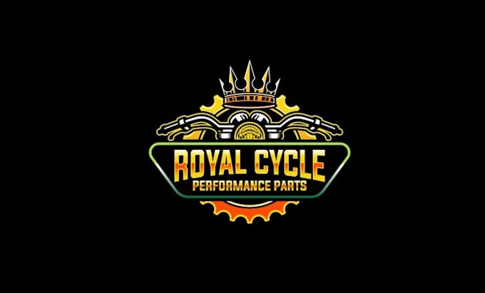 design intriguing motorcycle parts mechanic logo