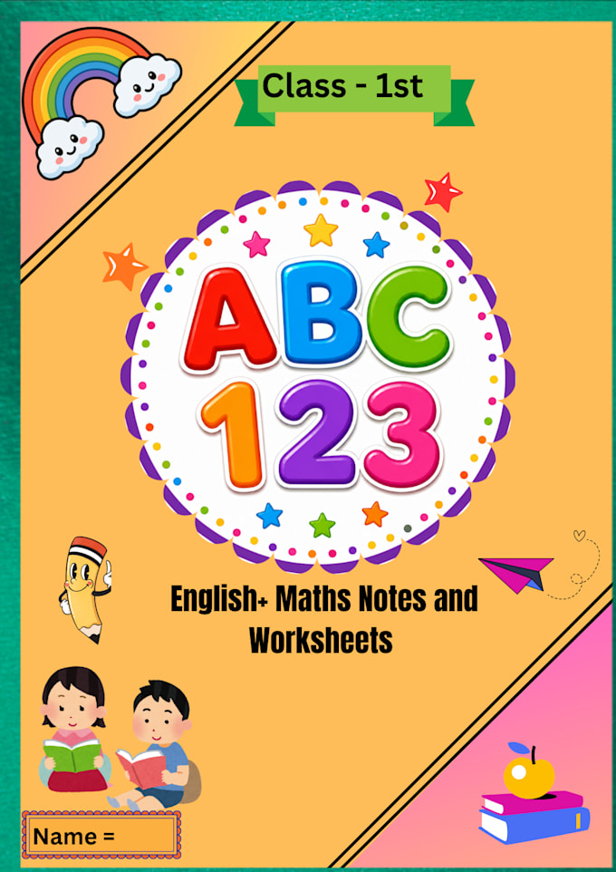 create kids worksheets and learning activity books