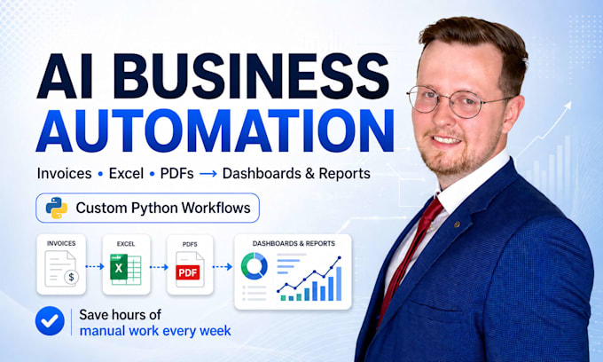 automate invoices, excel reports and dashboards with ai