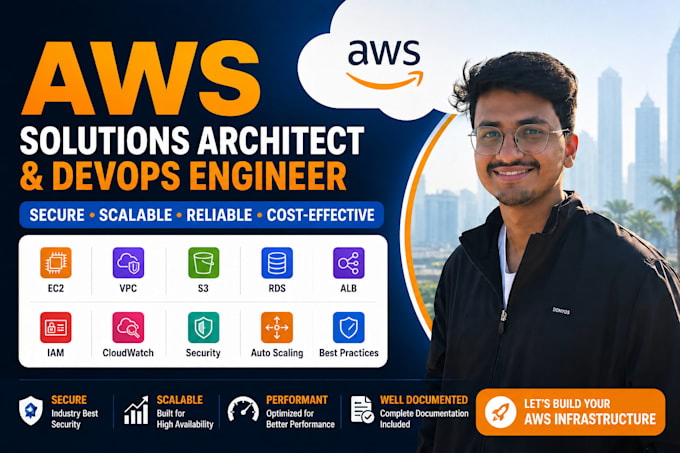 be your AWS solutions architect and devops engineer