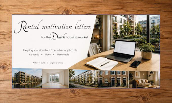 write a convincing dutch rental motivation letter