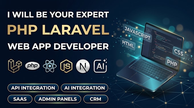 be your expert software, PHP laravel developer and backend developer