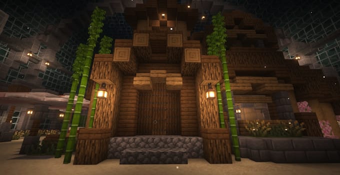 build a map or structure in minecraft for you