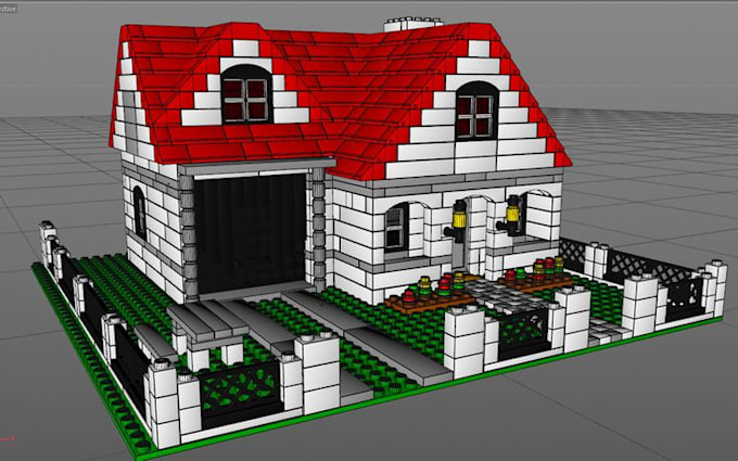design custom lego moc with lego house architecture model pdf instruction
