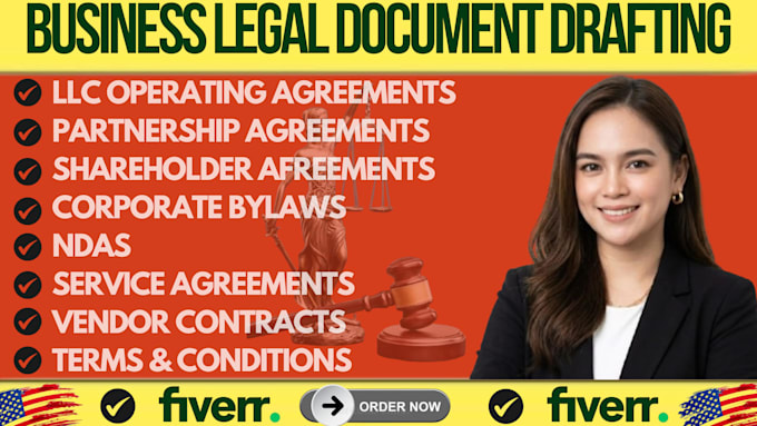 draft a custom llc operating agreement