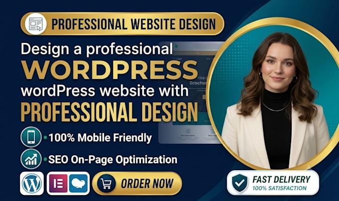 design a professional wordpress website with elementor pro and wpbakery