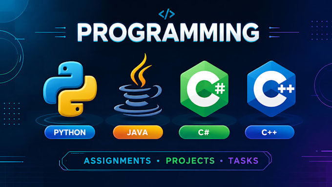 be your expert programming database python java and sql assignment developer