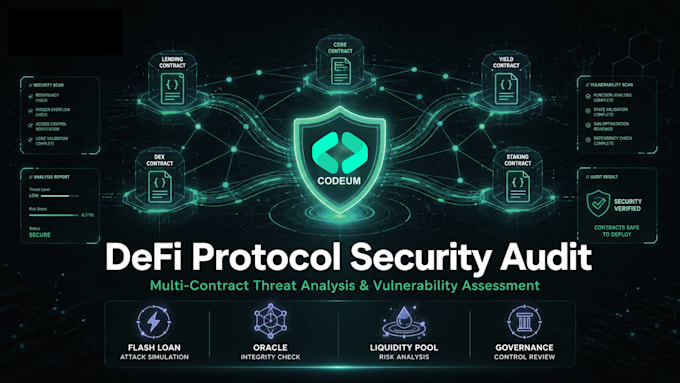 perform a professional defi protocol security audit
