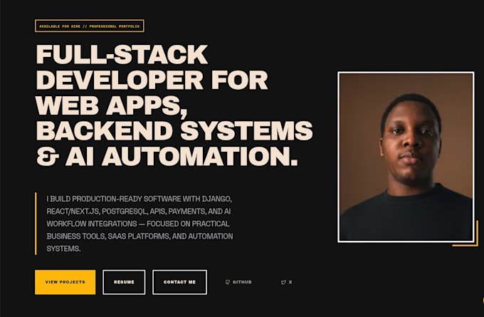 create fullstack web development