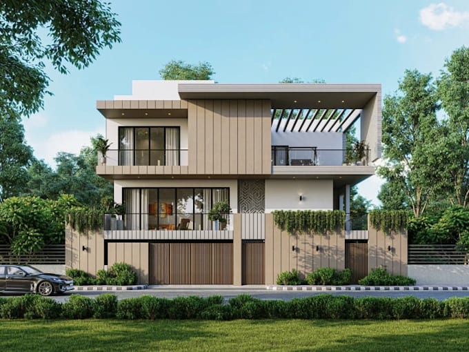 recreate house exterior, front elevation render, cgi home interior,cgi rendering