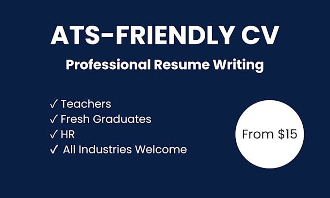write a professional CV resume for fresh graduates and jobs