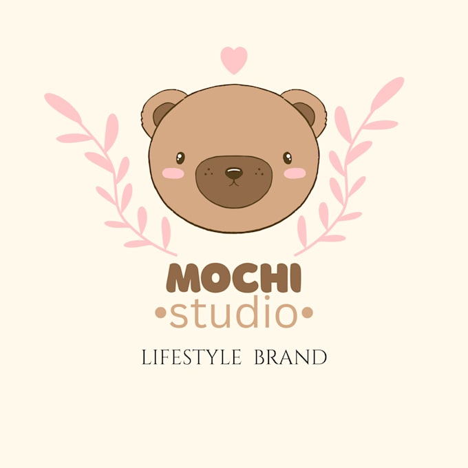design cute and aesthetic logo for your brand