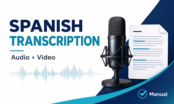 transcribe spanish audio or video