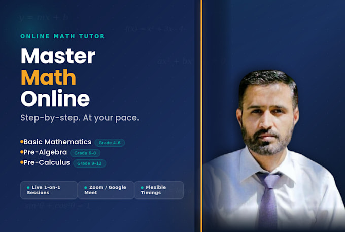 be your personal math tutor for basic math, pre algebra, and pre calculus