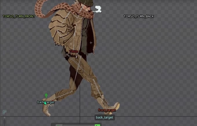 animate your game character